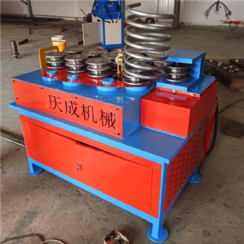 高效率九輪數(shù)控折彎機 溫室大棚彎管機 介紹調試視頻 慶成制造