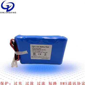 三串12V5000mAh18650鋰電池 應(yīng)急燈海航燈 后備電源組合鋰電池組