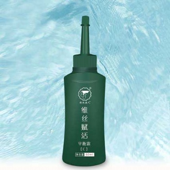 維絲賦活平衡露C，重在改善頭皮微血液循環和神經功能