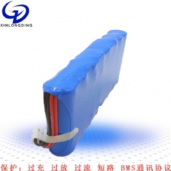 12V照明燈具7.4v8000mah18650鋰電池組8.4v組合進口電池手提燈LED