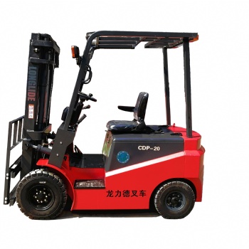 廊坊電動叉車龍力德兩噸2.5噸車間防塵電動叉車3.5米全交流免維滬