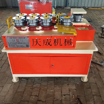 農用不銹鋼管大棚彎管機 高配九輪骨架彎管機 多功能折彎設備