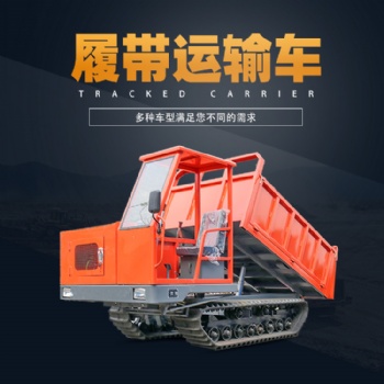 廠家現(xiàn)貨全地形履帶運(yùn)輸車 橡膠鋼制礦用山地爬山履帶運(yùn)輸車