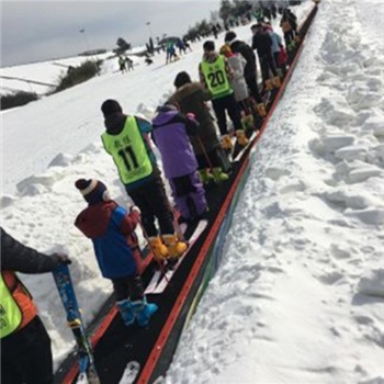 滑雪場魔毯安裝技巧 諾泰克魔毯廠家現貨大量