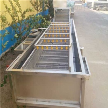 廠家高壓噴淋毛豆氣泡清洗機(jī) 俞洋機(jī)械