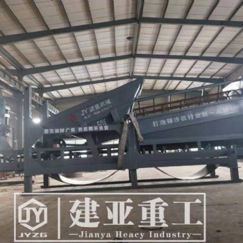 沙場(chǎng)移動(dòng)全自動(dòng)篩沙機(jī)大型滾筒篩砂機(jī)建亞機(jī)械廠家定制