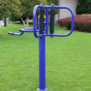 戶外小區(qū)公園健身器材 廠家 坐式腰背按摩器 標(biāo)準(zhǔn)制作新國標(biāo)塑木