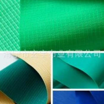 供應PVC鉆石紋、碎壓紋，細紋路夾網布