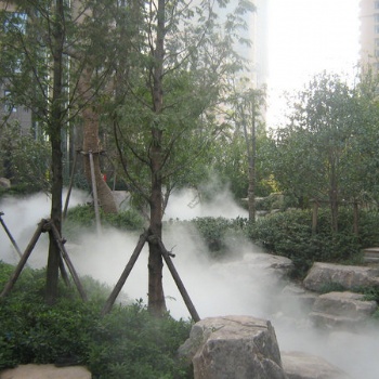 私家花園景觀噴霧造景、涼亭冷霧降溫系統(tǒng)