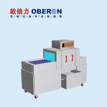 歐倍力餐具自動除渣機 食堂酒店餐飲連鎖用餐具除渣設備廠家價格