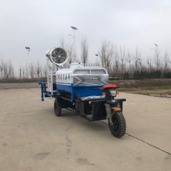 加強(qiáng)款小型灑水車電動三輪噴灑車