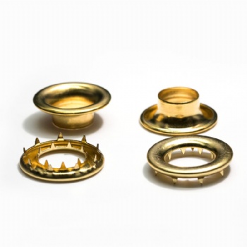 大量現貨金屬雞眼，金屬氣眼，金屬汽眼，質優價廉，規格齊全 供應金屬六角雞眼、雙面雞眼