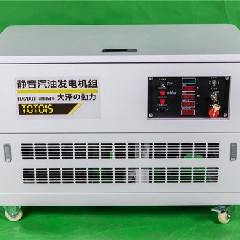 高海拔用15千瓦汽油發電機組