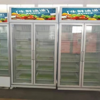 廣州社區蔬菜水果團購自提柜 自動售賣機