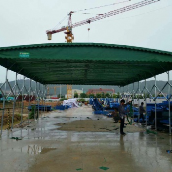 汽車帳篷伸縮遮陽棚推拉雨蓬移動大帳篷燒烤夜宵帳活動倉庫帳篷工地帳棚大排檔活動帳篷