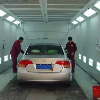 廣東環保汽車烤漆房設備干式噴涂柜活性碳箱設備昌廠家