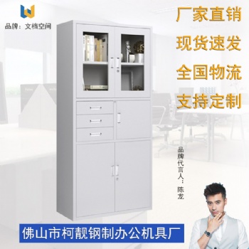 廣東廠家批發新款大容量窄邊文件柜辦公室資料柜銀行保密柜
