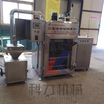 香腸加工設(shè)備自動(dòng)熏烤機(jī) 紅腸熏蒸機(jī)煙熏爐