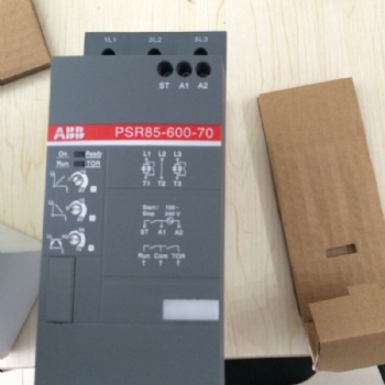 ABB電動(dòng)機(jī)軟啟動(dòng)器PSR85-600-70功率45KW原裝現(xiàn)貨