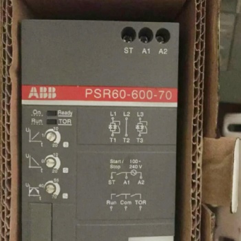 ABB軟啟動(dòng)器PSR60-600-70緊湊設(shè)計(jì)節(jié)省空間正品現(xiàn)貨庫存