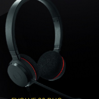 Jabra/捷波朗 EVOLVE 20 電腦耳機(jī)學(xué)習(xí)耳麥