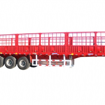鑼響倉柵式半掛車 新國標(biāo)半掛車 盤剎