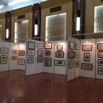 南寧合誠展覽掛畫屏風展板