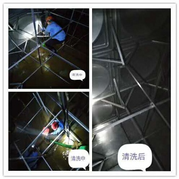 廣州荔灣區正規洗水池公司，專業清洗消毒學校水池，小區水箱清洗