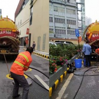 疏通下水道項目案例施工現場