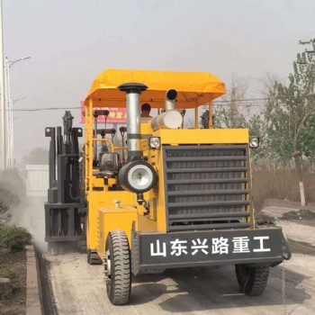 舊水泥路面碎石化，多錘頭碎石化--山東興路，設備精良，施工高效