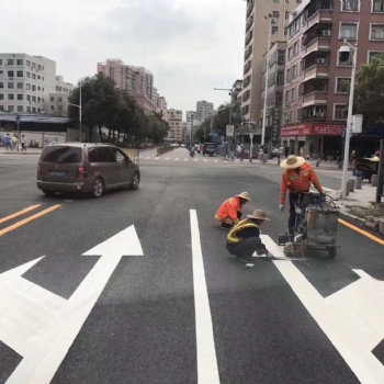 深圳市政工程承包、馬路標線、瀝青路劃線、交通斑馬線減速標線
