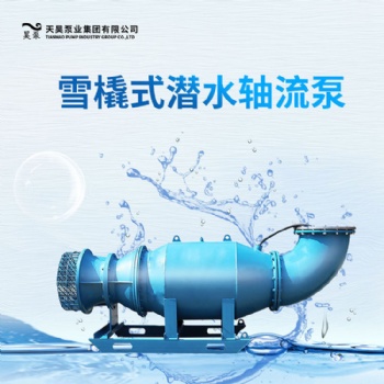 應急排水設備QXB雪橇式潛水軸流泵廠家價格