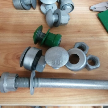 熱鍍鋅護(hù)欄螺栓規(guī)格型號(hào)分為：M16*35，M16*45,M16*50