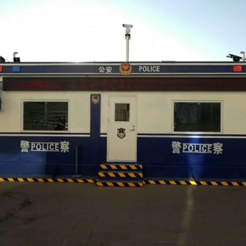 大連警用執勤崗亭廠家，大連交通指揮站臺，大連高速收費崗亭現貨