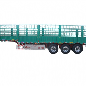 鑼響半掛車 新國(guó)標(biāo)半掛車 倉柵式半掛車 空氣懸架 廠家供應(yīng)