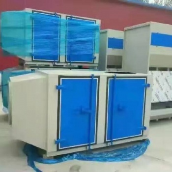 山東環保活性炭箱設備移動伸縮房干式噴涂柜設備可加工定制
