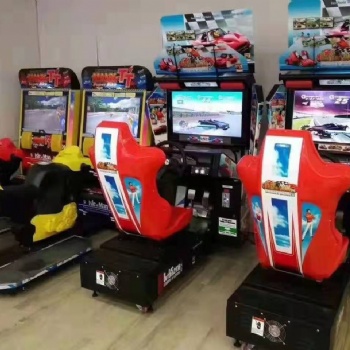 32寸環(huán)游賽車游戲機(jī)大型電玩城模擬投幣動(dòng)漫游戲廳室內(nèi)娛樂游藝機(jī)