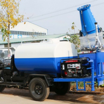 廠家三輪霧炮灑水車工地用防疫消毒噴霧機(jī)會(huì)噴水道路除塵清洗機(jī)