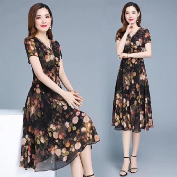 品牌女裝2020夏裝正品女裝品牌折扣尾貨分份走份批發(fā)