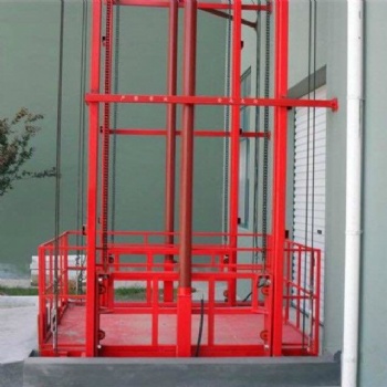 貨梯升降機(jī)導(dǎo)軌式升降平臺(tái)電動(dòng)小型固定剪叉式廠房家用液壓升降機(jī)