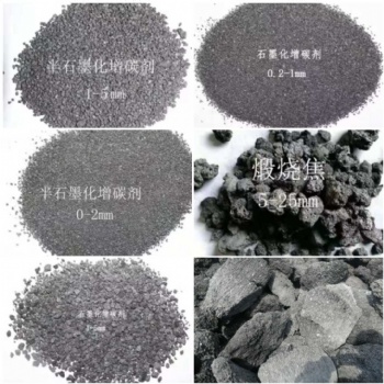 工廠生產石油焦增碳劑、碳化硅、煅后焦