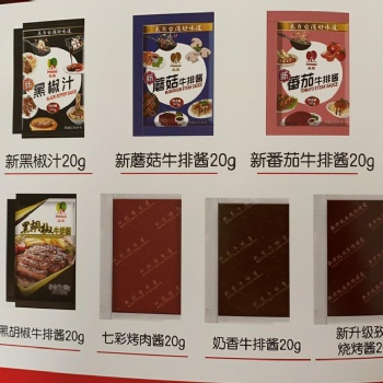 青島品高130克西餐牛排調(diào)味醬貼牌代工價格