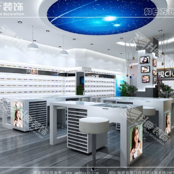 廈門升典裝飾 眼鏡店展柜設計，專業做眼鏡店裝修