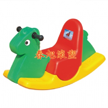 供應(yīng)滾塑模具塑料制品兒童搖搖馬游樂代加工