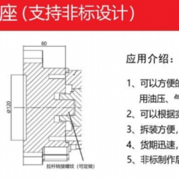 出售BOSSCHUCK兼容型快換卡爪，原裝進口，非標定制