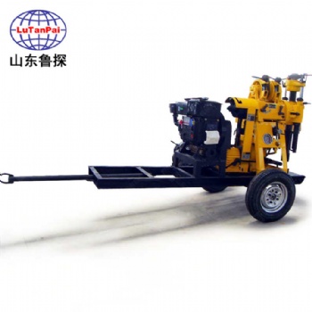 XYX-130輪式液壓巖芯鉆機(jī) 野外勘探打井機(jī)配置全