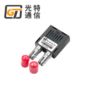 光電轉換1*9光模塊10m低速率ttl電平單模雙纖20公里