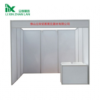 北京展會標攤展位 鋁材標展搭建 八棱柱標攤展廳設計
