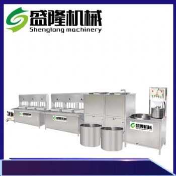 馬鞍山全自動智能豆腐機盛隆商用豆腐機大容量