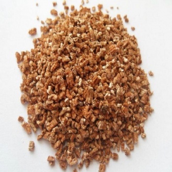 廠家優(yōu)惠供應(yīng)育苗基質(zhì)蛭石混合料顆粒1-3mm 20-40目絕緣用的蛭石粉